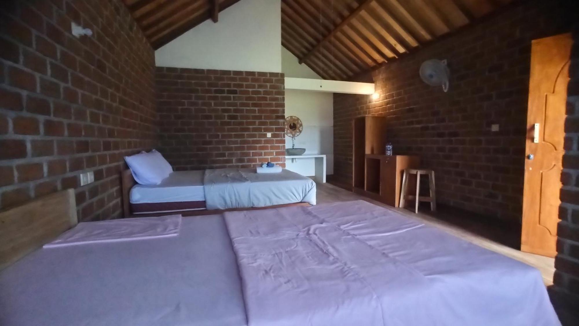 Bunga Maliq Bungalow Lombok Tetebatu Phòng bức ảnh