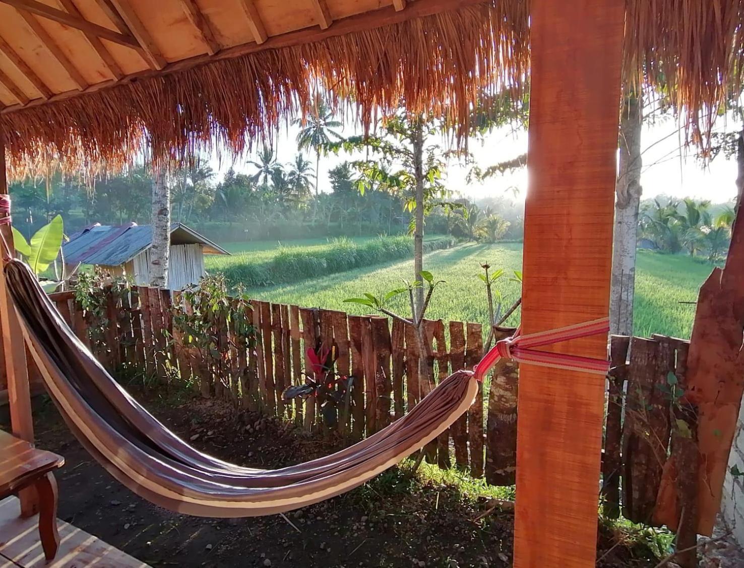 Bunga Maliq Bungalow Lombok Tetebatu Phòng bức ảnh