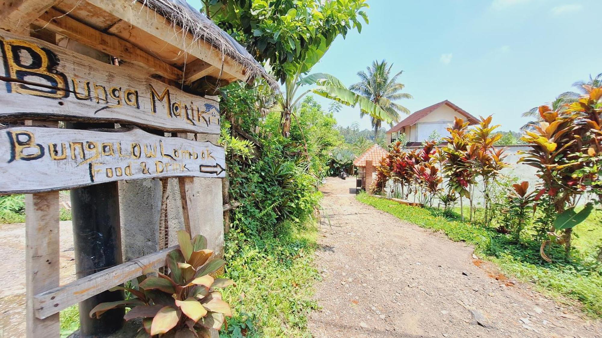 Bunga Maliq Bungalow Lombok Tetebatu Ngoại thất bức ảnh